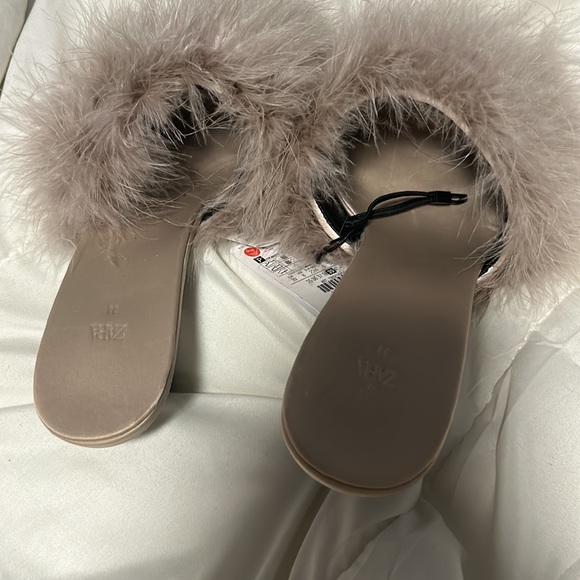 Zara feather heels - Picture 3 of 3